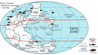 Illustration for article titled Triassic era’s extreme heat created "dead zones" across the planet